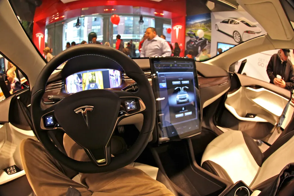 The interior of one of the fleet
