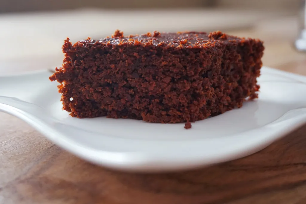 Dark chocolate dessert